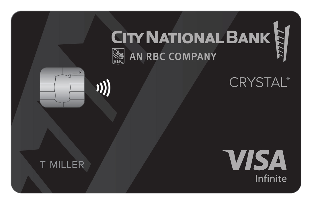 City National Crystal® Visa Infinite® Credit Card